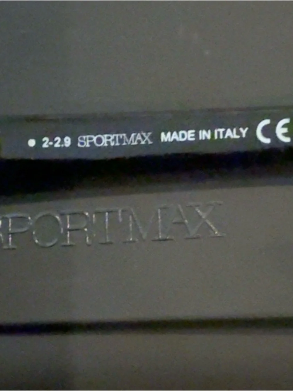 Sportmax by Max Mara Black Cat-Eye Sunglasses SM0012 01B